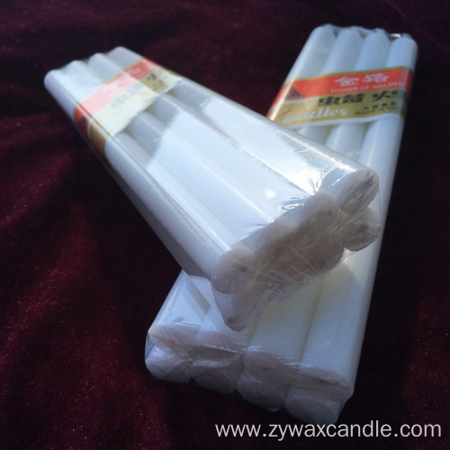 hot sale pillar white candle with competitive price